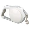 16.4ft Intrekbare Hondenriem Lichtgewicht Automatische Hondenriem met Licht voor Puppy Huisdier Wit