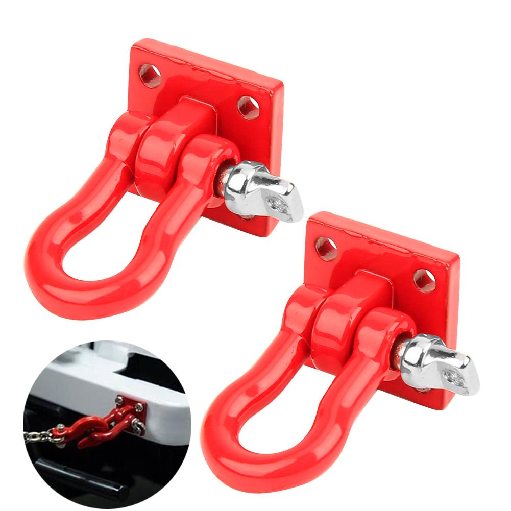 Rescue Buckle Aluminum Alloy Trailer Hook Upgrade Accessory Fit for 110 RC Car