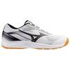 Mizuno Cyclone Speed 5 White Black Unisex Sneakers Chamois V1GA258055
