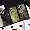 Snake Skin Camouflage Phone Case For iPhone 17,16,15,14,13,12,11 Plus,Pro Max,XS,Colorful Silver Phone Case Funda Cover