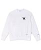 WHENIWASYOUNG W Logo Sweatshirt (Ivory White)
