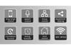 WiFi Touch Switch 120 Type: US/AU/BR Spec, 4-Way Alexa Voice-Controlled Smart Switch