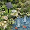 Low Noise Solar Oxygen Pump Solar/USB Powered Durable Aquarium Air Pump High Efficiency Long Battery Life Air Pump Aerator Pond