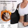 Universal double waist support belt, chest support tight vest, waist trimmer, heart-shaped back corset