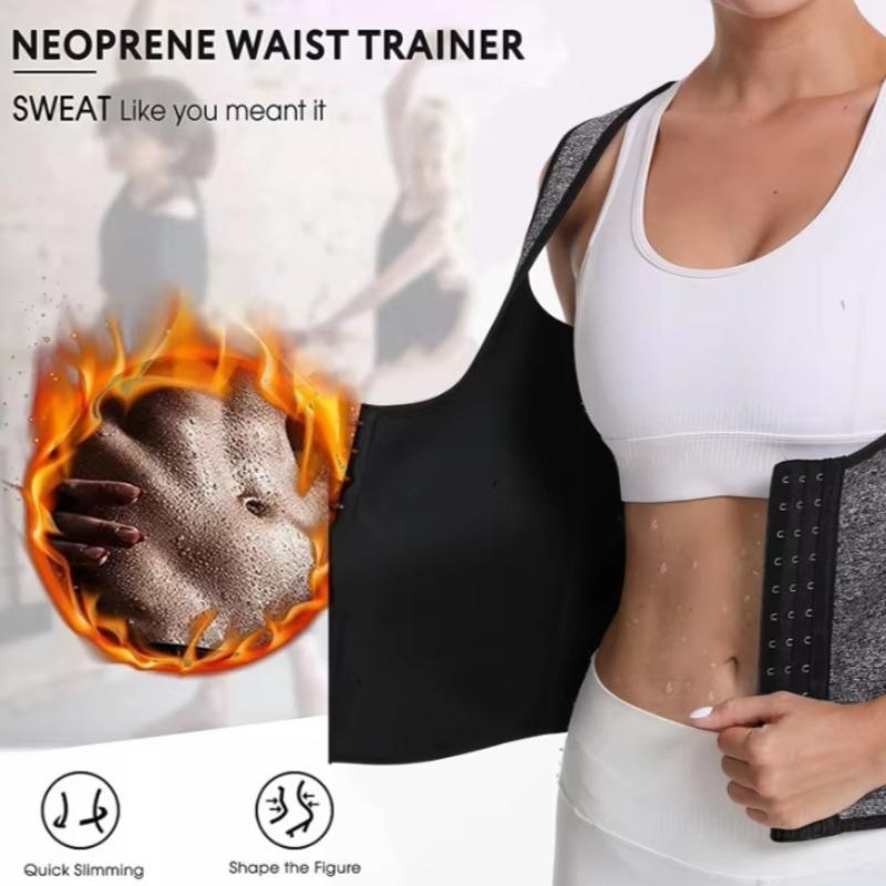 Universal double waist support belt, chest support tight vest, waist trimmer, heart-shaped back corset