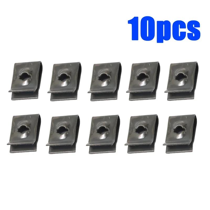 Car Screws U Clip Self Tapping Screw Base Universal Bumper Fender Trim Plate Rustproofing Fasteners Automotive Accessories