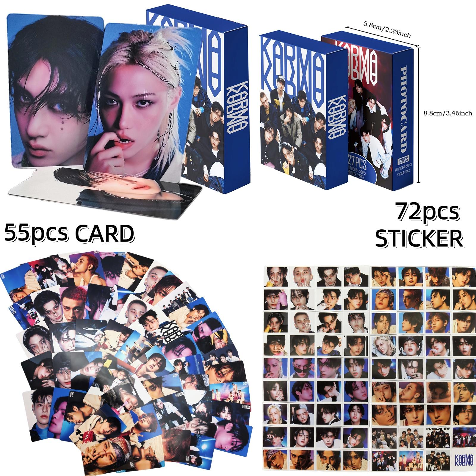KOREAN POP 127PCS Stray Kids Photocards Karma Album Photo Card Kit StrayKidsMerch The 4th Album Cards Collector Presents for Stay Fans