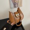 2025 Spring and Summer Popular Fashion Internet Celebrity Women Chain Shoulder Bag Women Bow Underarm Bag Versatile Women