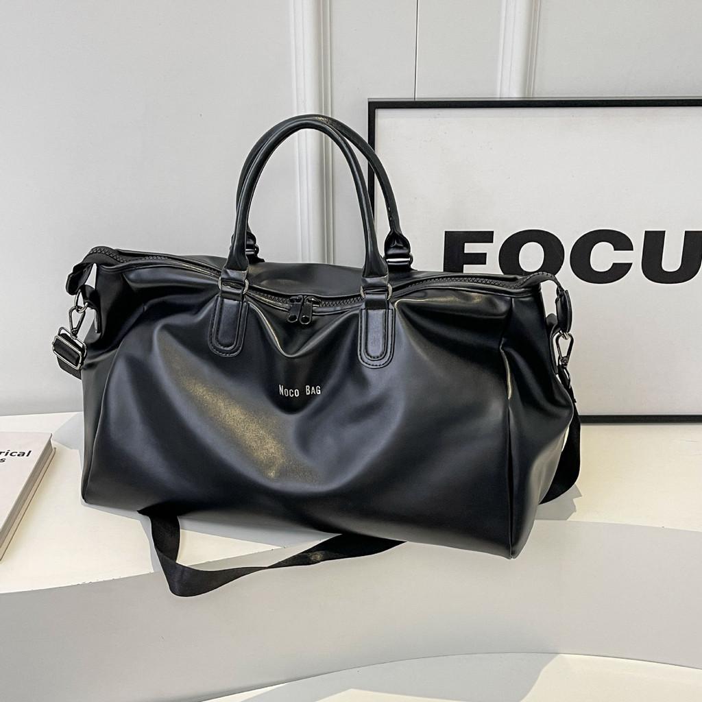 

Waterproof Polyester Gym And Travel Tote Bag Casual Unisex Shoulder Handbag чёрный