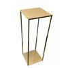 Geometric Square Frame Flower Stand for Weddings - Wrought Iron Artificial Flower Decor
