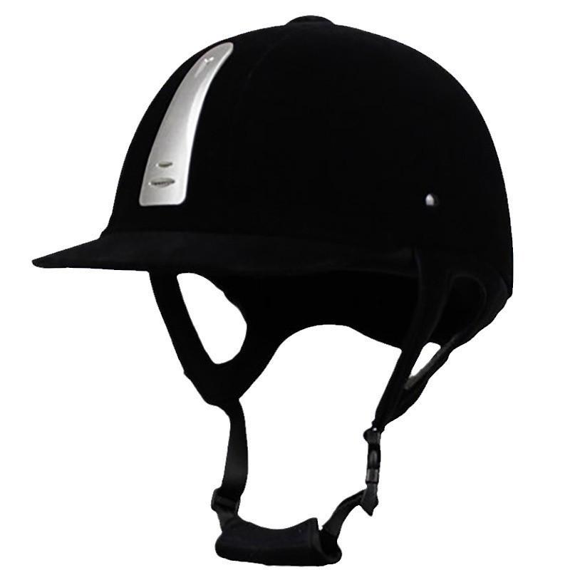 Velvet Equestrian Helmet for All Seasons – Unisex Horse Riding Protective Hat