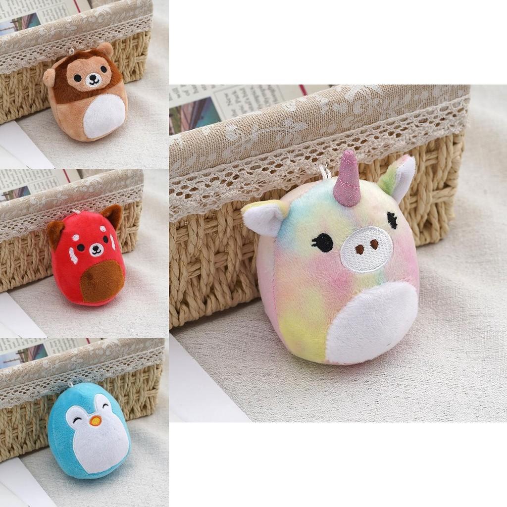 Cozy Squishallow Keychain Bear Plush Toy For Children Gift