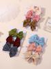 3 Stück Baby Mädchen Schleifen Stirnband Neugeborenes Baumwolle Haarband Accessoire Kinder Haarband Outdoor Kleinkind Kinder Kopfwickel Haarschmuck