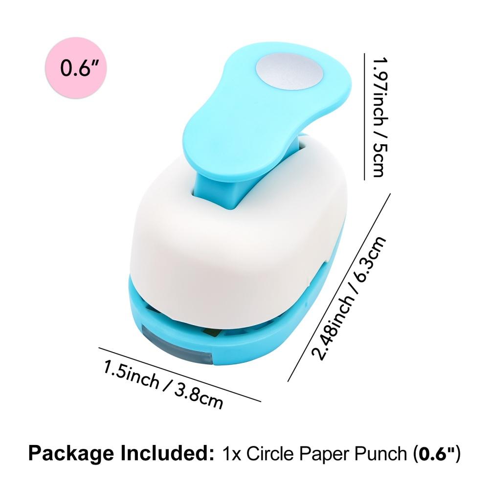 Circle Paper Punch - Create Perfect Circles for Handmade Craft Projects - Ideas for Scrapbooking, Card Making, DIY Photo Albums
