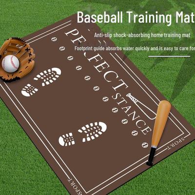 Protiskluzová podložka pro baseballový trénink s redukcí hluku pro děti
