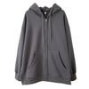Women’s Loose Fit Hooded Cardigan - Early Autumn Zipper Sweater, Trendy Korean Style for Students.