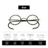 Retro Reading Glasses Metal Round Frame + 1.0 To + 3.5 Portable Pocket Reader