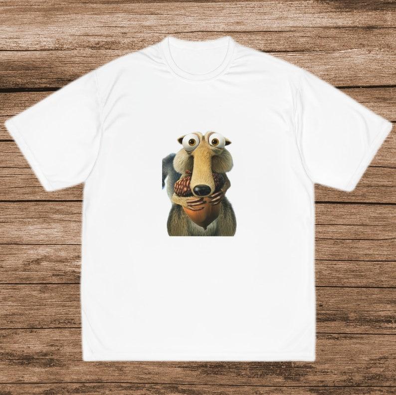 Funny Squirrel Tee - Cartoon Shirt - Movie Kids 100