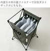 [Campers Collection Yamazen] LOAD Bucket Table, LOAD-BT Green, 42cm Wide x 45cm Deep x 63cm High