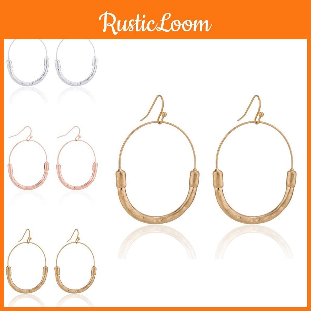 Geometric Earrings Stylish For Women Chic Alloy Modern Fashion Accessories