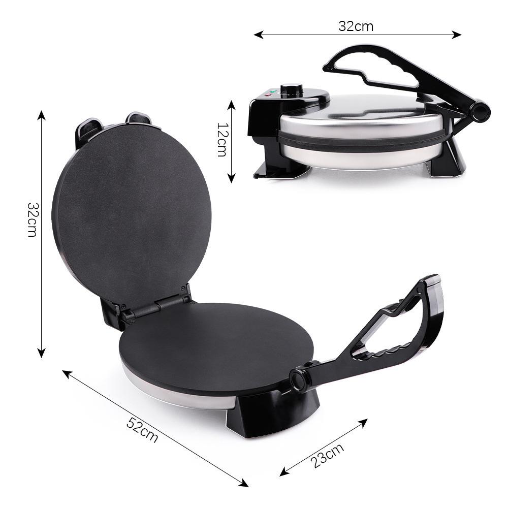 

Multi-Function Electromechanical Cooking Machine: Waffle, Shaobing, Jianbing, Spring Roll, and Pizza Maker AU Plug (Contact Customer Service) срібний