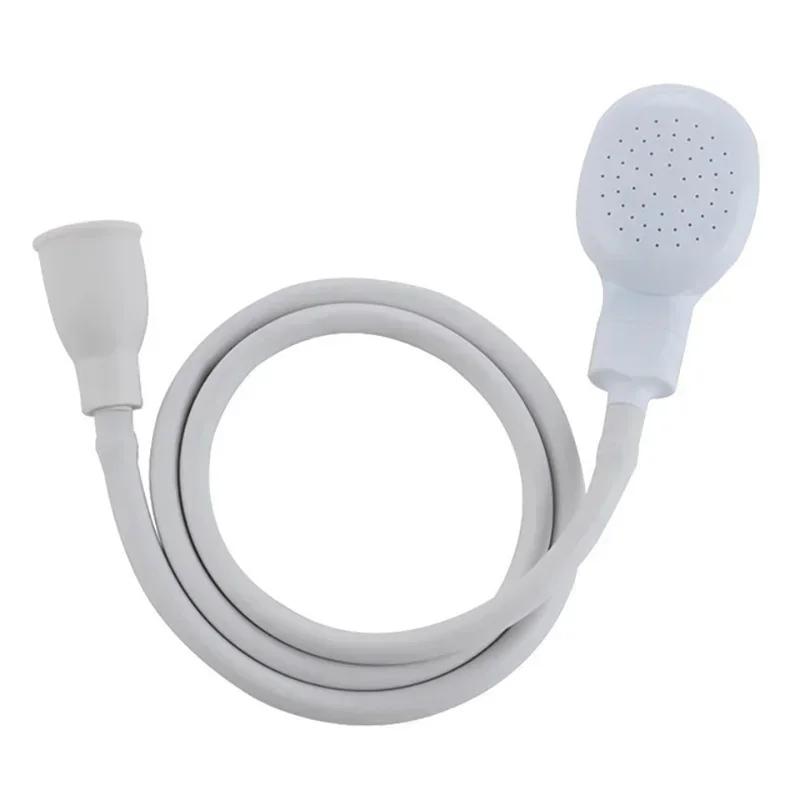New 1.2 Meter Shampoo Pet Push Saving Shower Dog Shower Head Pet Bath Hose Sink Spray Drain Filter Hair Washing Pet Hair Clipper
