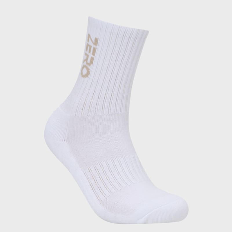 CLOUD ZERO ZERO Crew Socks (2P) (0097051) CZFAF1SC902BG-WHITE