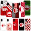 Sk Slavia Praha Czech Republic Phone Case For Samsung Galaxy A52 A32 A22 A12 A02S A50S A30S A51 A31 AA71 Note 20 Ultra 10 S10 Pl