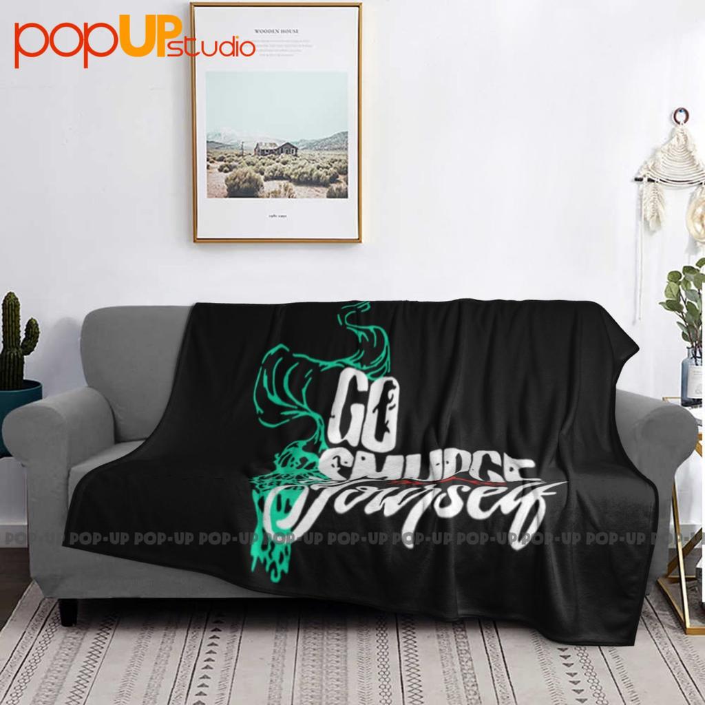 Go Smudge Yourself Ultra-Soft Blanket Quilt Winter Sofa Cover Bed Covers