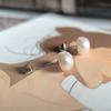 Silver Earrings with Natural Pearls (2207399)