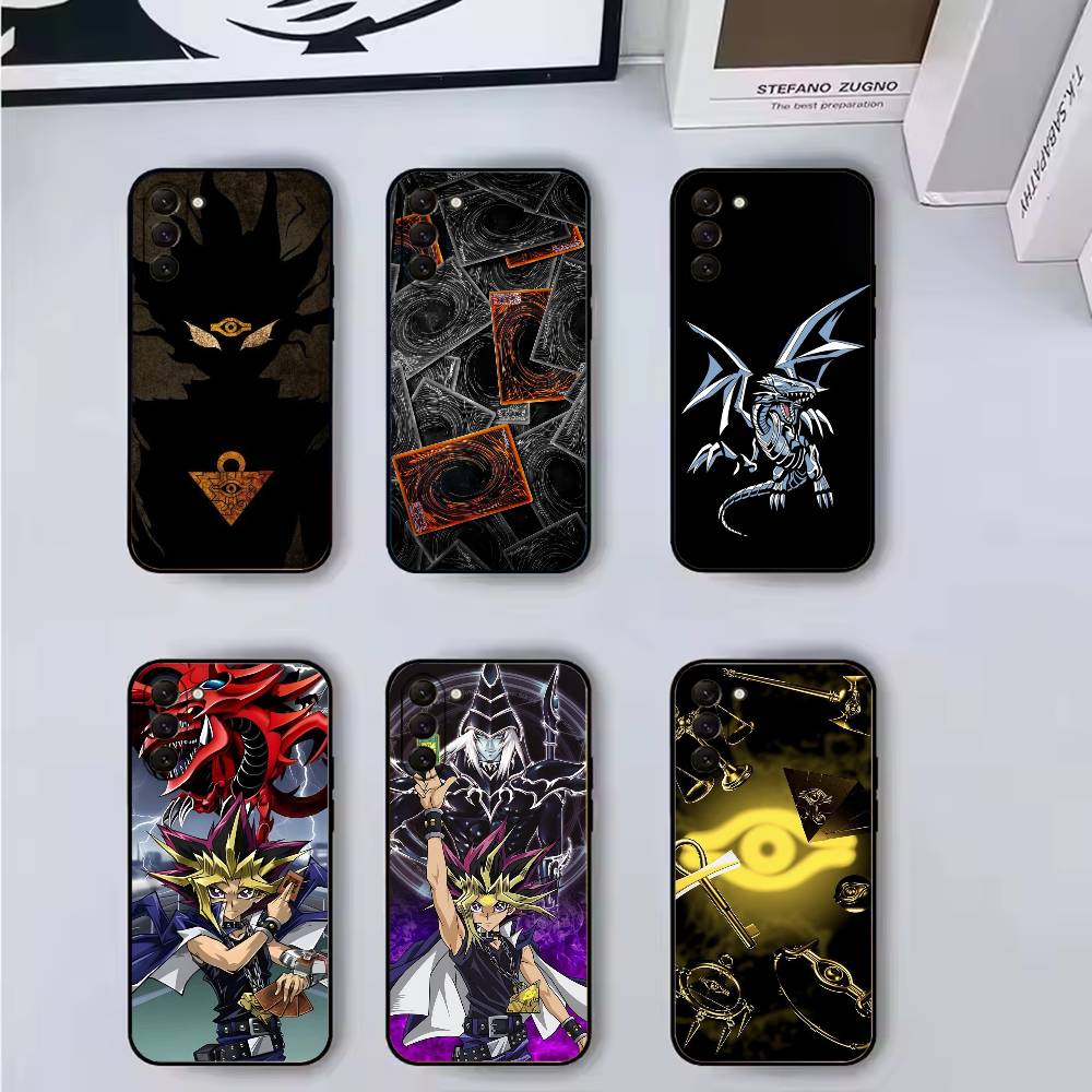 A-Anime Yu-Gi-Oh Phone Case For Samsung Galaxy A73,A72,A71,A70,A53,A52,A51,Soft Silicone Black Cover