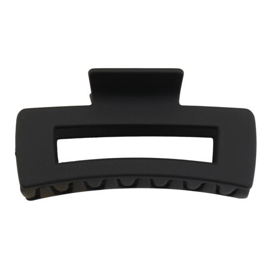 Hair Claw for Women, Frosted Rectangle Hair Clip, Hollow Design Back Head Hair Claw, Large Size Shark Hair Clip for Daily Wear Party Gathering Outing