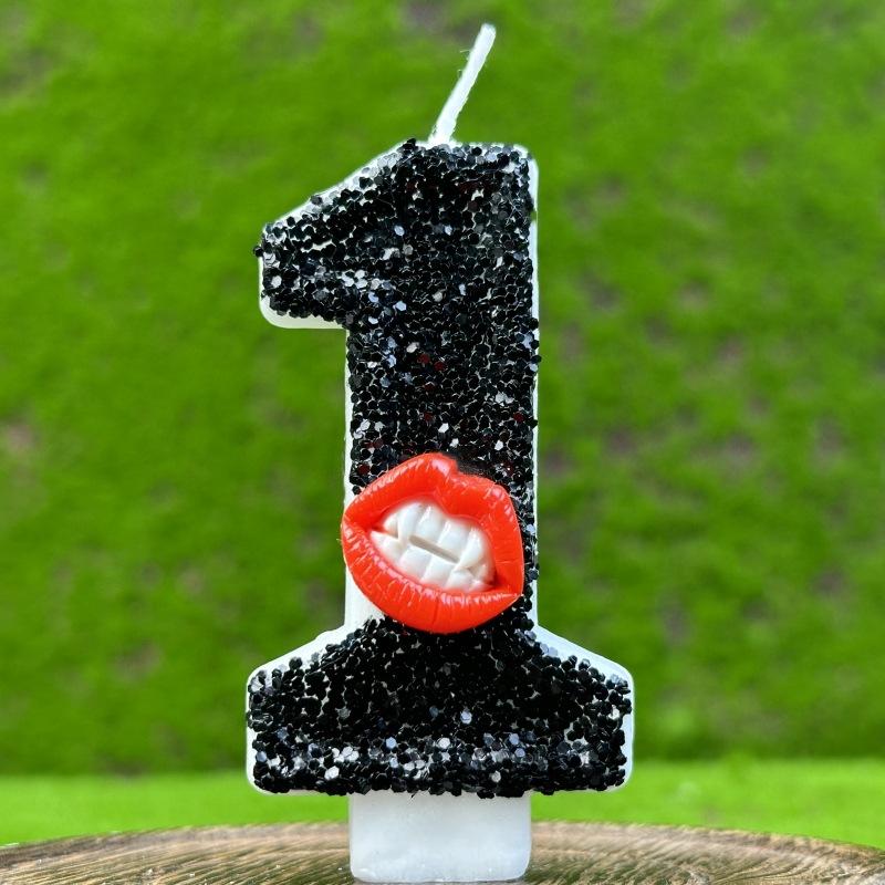 Creative Digital Birthday Candle Cake Party Decoration Birthday Wax Diy