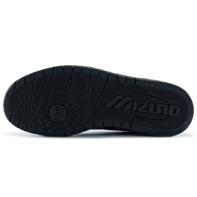 Mizuno Cl Ec Low Top Skate Shoes Men Skate Shoes Black Gold D1GH201390