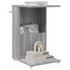 Side Table Grey Sonoma 40 x 35 x 60 cm Engineered Wood