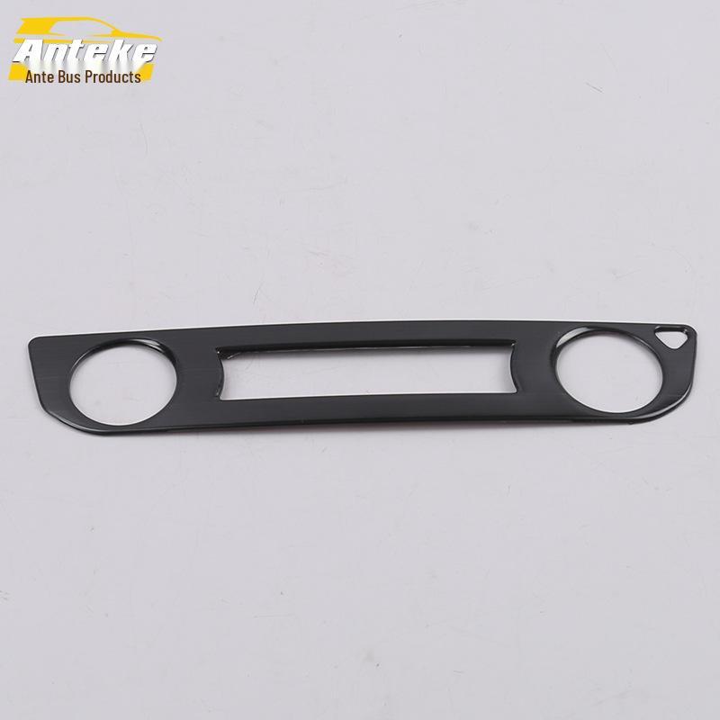 18 Kia Sportage Center Console Rotating Frame & Button Sequins Car Accessories