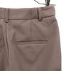unused nano universe Center press Tapered pants 38 gray Adjust Magic Women Used