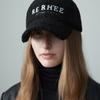 RE RHEE SIGNATURE LOGO SHEARING CAP BLACK