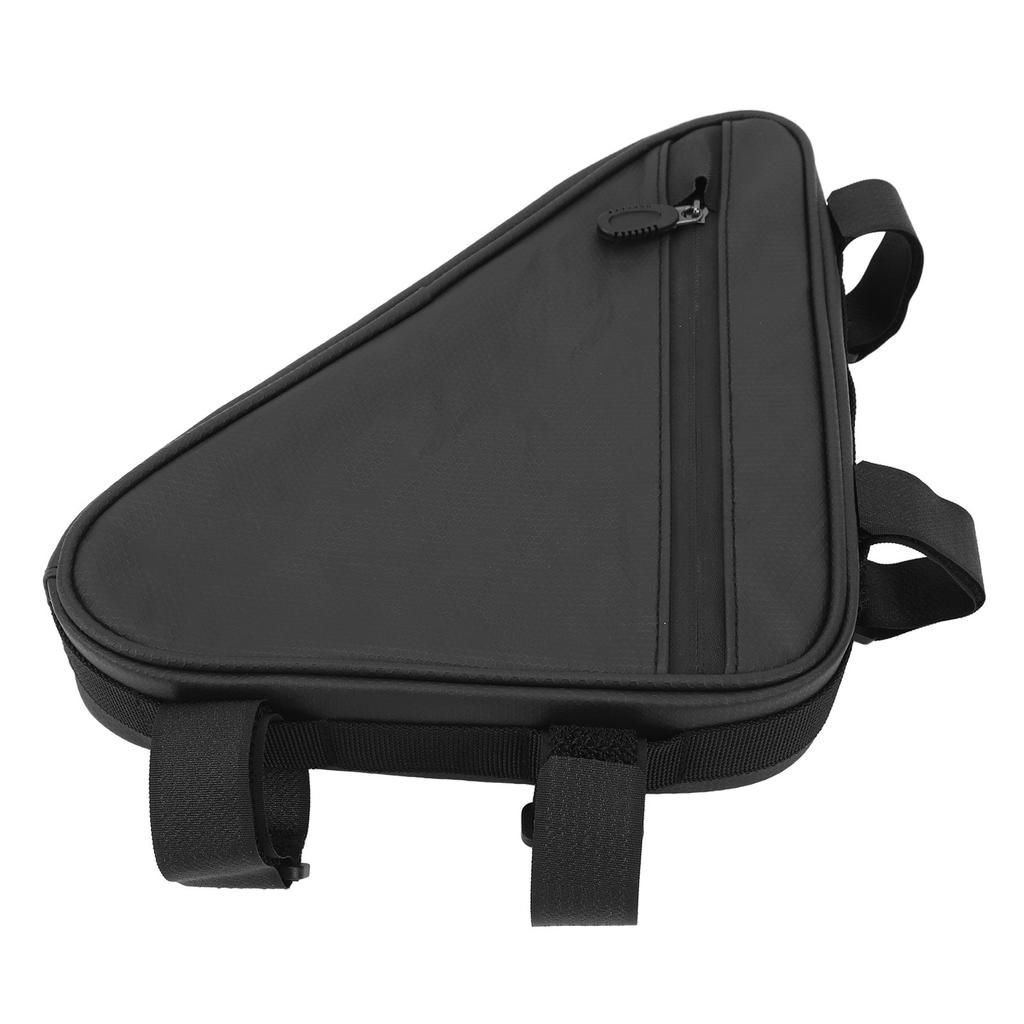 Bike Triangle Bag Waterproof Zipper Reflective Design Bicycle Frame Storage Pouch Bag For Mountain