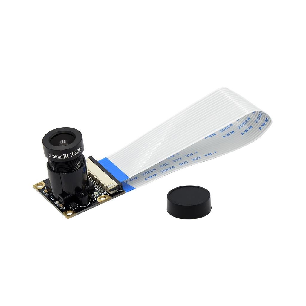 For Raspberry Pi 4 Night Vision Fisheye Camera 5MP OV5647 70/95/160 Degree Focal Adjustable Camera for Raspberry Pi 3 Model B