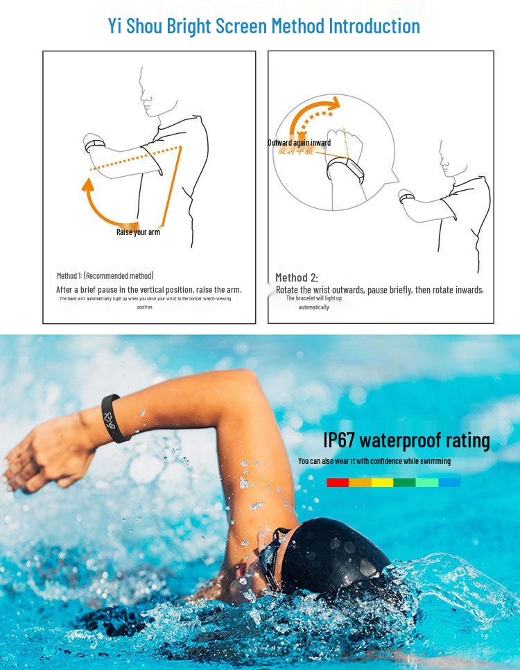 Reloj Deportivo Inteligente con Carga, Seguimiento del Sueño, Alarma Vibratoria y Monitorización de Calorías