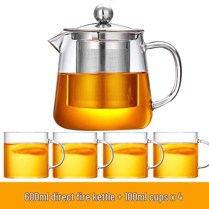 Chinese Style Heat-Resistant Glass Tea Set