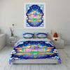 Celestial Lotus Radiance Bedding sets Duvet covers Pillowcases(1* Duvet Cover 2* Pillowcases without duvet insert)
