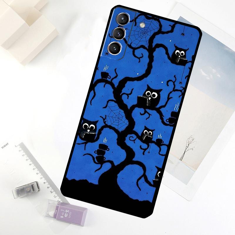 Baby Süle Eulen Handyhülle Für Samsung Galaxy S20 FE S21 S22 S23 S24 S25 S26 Ultra S10 S25 Plus S25 FE Hülle