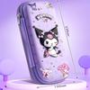 Sanrio 3D Kuromi Melody Cinnamoroll Pencil Case Cartoon Large Capacity Stationery Bag Pencil Case For Students