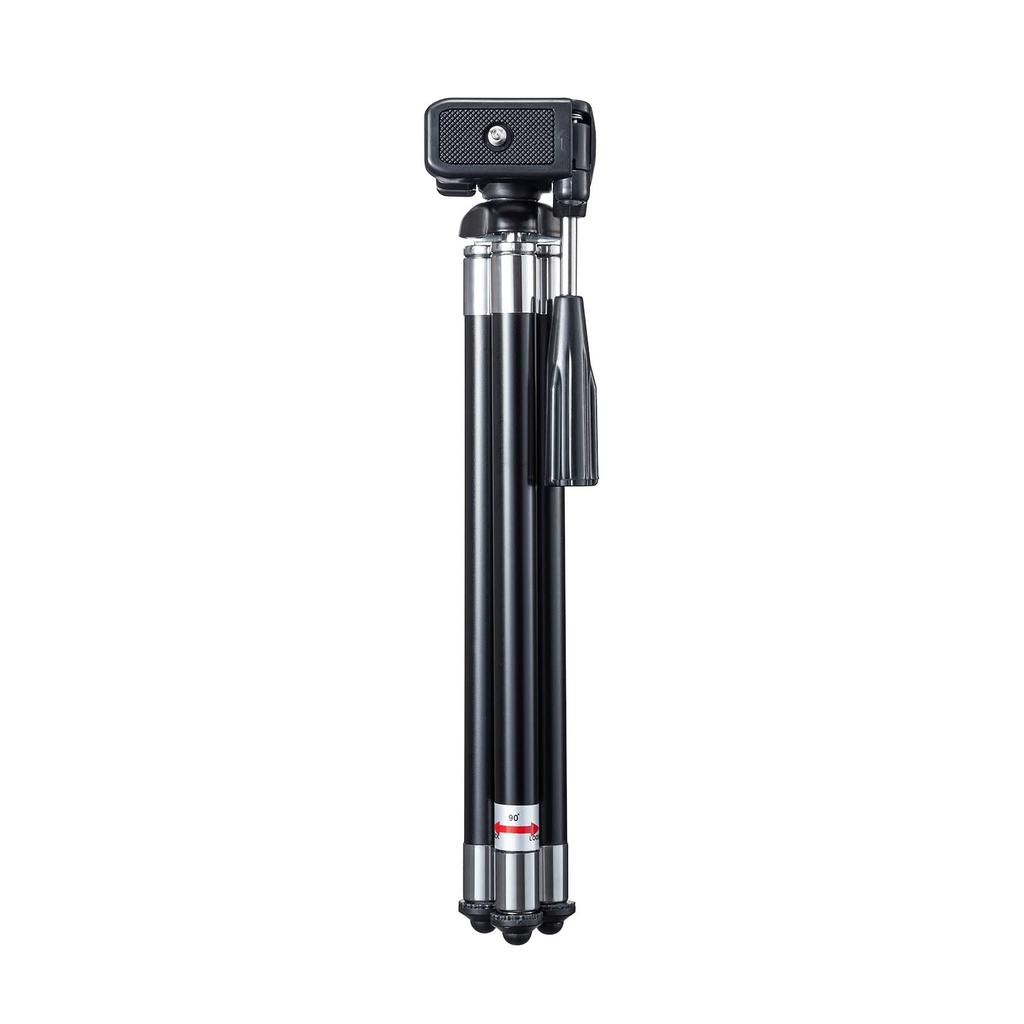Sanwa Supply Tripod for Inch Screw Black DG-CAM28 (8 Sections) Webcams, 1/4 Mount,