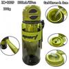 Portable Double Drinking Water Bottle With Straw For Sports And Travel