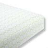 Swaddle Designs Flannel Fitted Crib ModCircle Baby Bed Organic Cotton Sheet, Sheet, 100% (Kiwi)