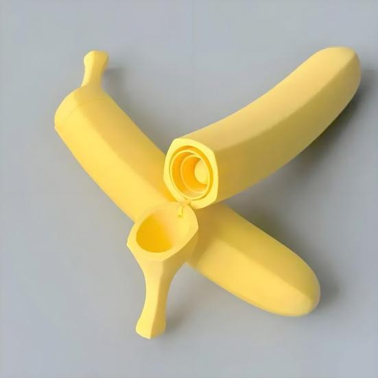 Extendable Retractable Banana Toy 3D Printed Fidget Toy for Anxiety Fun Role Play Gift for Kids And Office