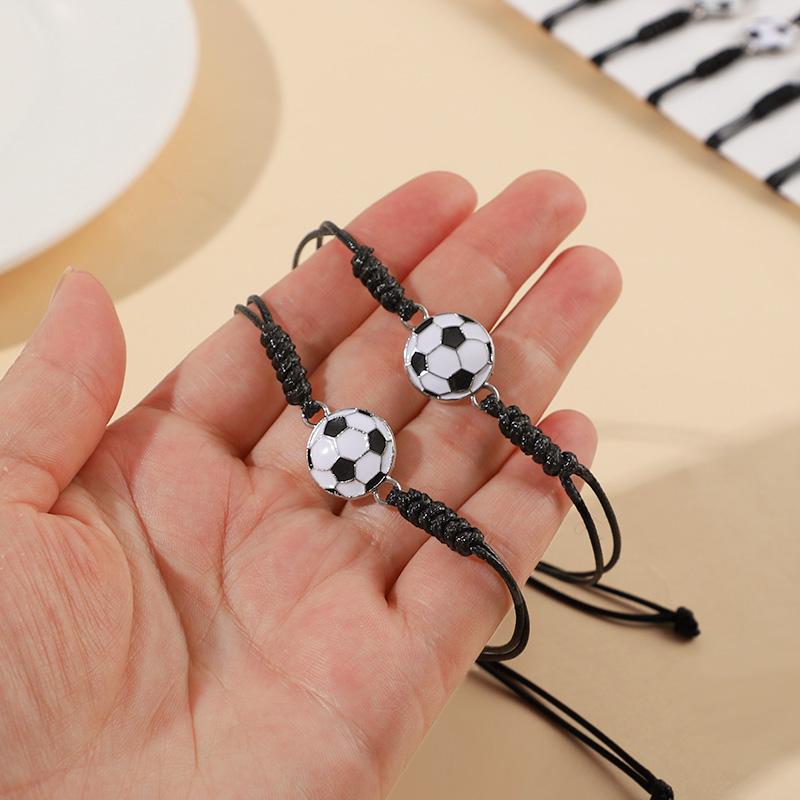 10/20Pcs Football Bracelet for Kids Boys Sports Soccer Party Birthday Favors Decoration Supplies Gifts For Guest Christmas Gift